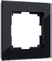 Рамка универсальная Werkel Favorit 1-м. стекло черный